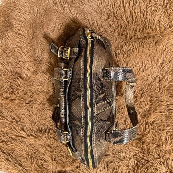 VTG COACH Limited Edition 1993 Hampton Miranda Python Satchel Handbag 11089 - Picture 4 of 6